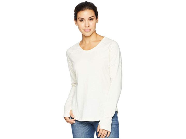 Columbia Pilsner Peaktm Knit Long Sleeve Shirt (light Bisque) Women's Long Sleeve Pullover