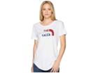 The North Face Americana Track Tee (tnf White Heather) Women's T Shirt