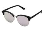 Le Specs Deja Vu (black Rubber) Fashion Sunglasses