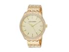Steve Madden Textured Ladies Alloy Band Watch Smw170 (gold) Watches