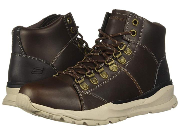 Skechers Relven Mainer (chocolate) Men's Shoes