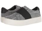 J/slides Adore (black/white Checked) Women's Shoes