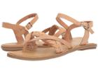 Toms Lexie Sandal (honey Leather) Women's Sandals