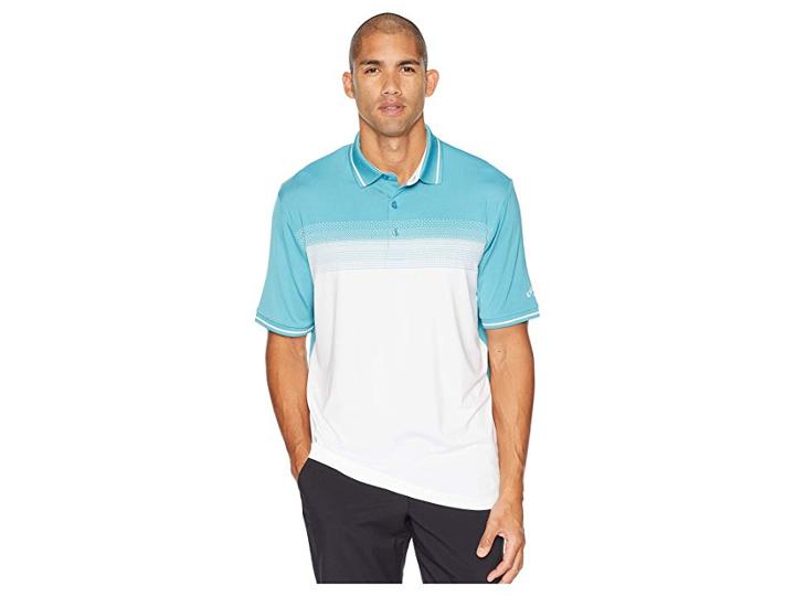 Callaway Engineered Jacquard Polo (delphinium Blue) Men's Short Sleeve Pullover