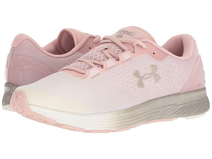 Under Armour Ua Charged Bandit 4 (flushed Pink/ivory/metallic Faded Gold) Women's Running Shoes