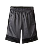 Nike Kids Strike Graphic Woven Soccer Short (little Kids/big Kids) (dark Grey/black/dark Grey) Boy's Shorts