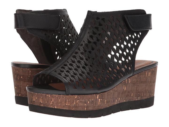 Tamaris Eda 1-1-28334-20 (black) Women's Clog/mule Shoes