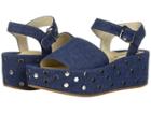 Kenneth Cole New York Danton Studs (blue Denim) Women's Shoes