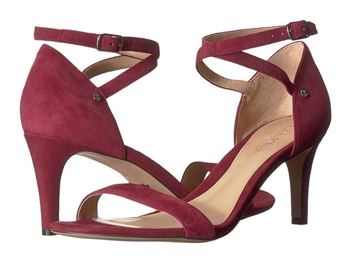Lauren Ralph Lauren Glinda (merlot Suede) Women's  Shoes