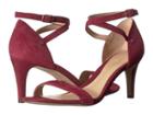 Lauren Ralph Lauren Glinda (merlot Suede) Women's  Shoes