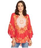 Free People Sunset Dreams Printed (red) Women's Clothing