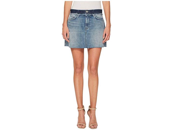 Hudson Jeans Custom Vivid Skirt In Rock Steady (rock Steady) Women's Skirt
