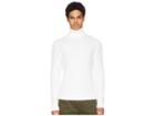 Eleventy Textured Turtleneck Sweater (white) Men's Sweater