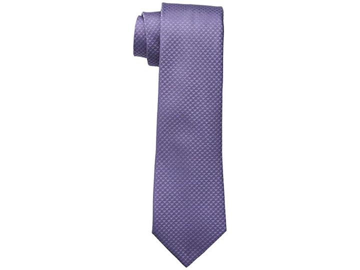 Calvin Klein Dual Houndstooth (purple) Ties