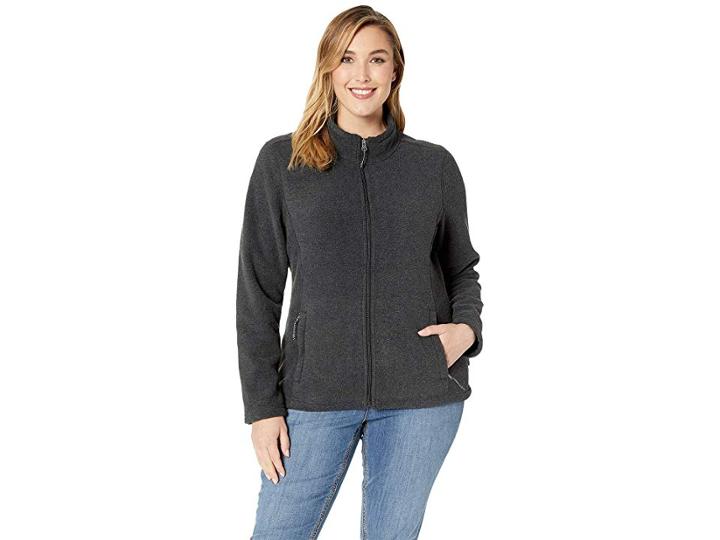 White Sierra Plus Size Mountain Jacket (charcoal Heather) Women's Coat