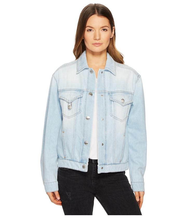 Versus Versace Blouson Denim/jeans Donna (blue Denim) Women's Clothing