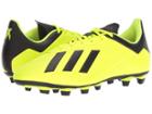 Adidas X 18.4 Fg (solar Yellow/black/white) Men's Soccer Shoes