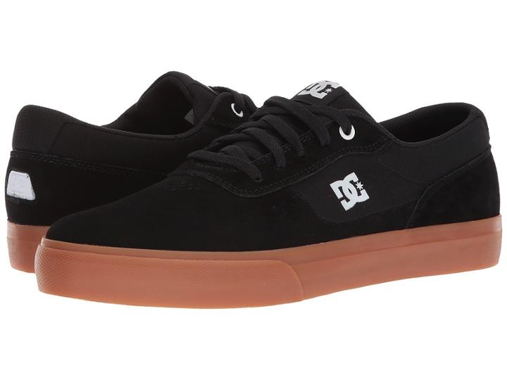 Dc Switch (black/black/gum) Men's Skate Shoes