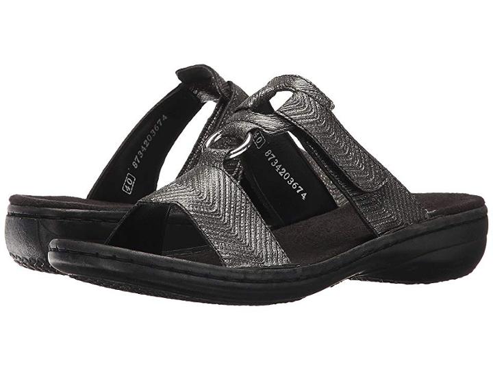 Rieker 608a0 Regina A0 (schwarz/silber) Women's Shoes