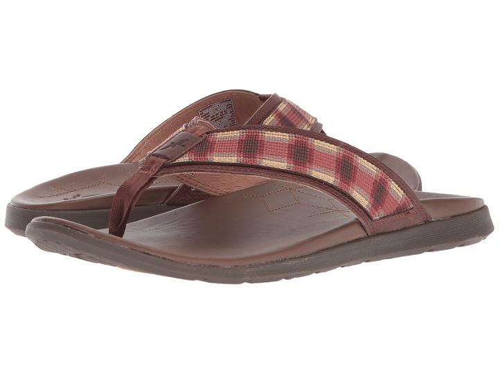 Chaco Marshall (tartan Rust) Men's Sandals