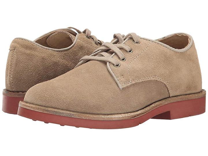 Polo Ralph Lauren Kids Barton Oxford (little Kid/big Kid) (dirty Buck Suede) Boys Shoes