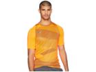 Puma Ftblnxt Graphic Core Shirt (shocking Orange/black) Men's T Shirt