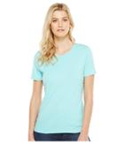Pendleton S/s Rib Tee (aqua Sky) Women's T Shirt