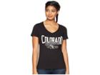 Champion College Colorado Buffaloes University V-neck Tee (black) Women's T Shirt