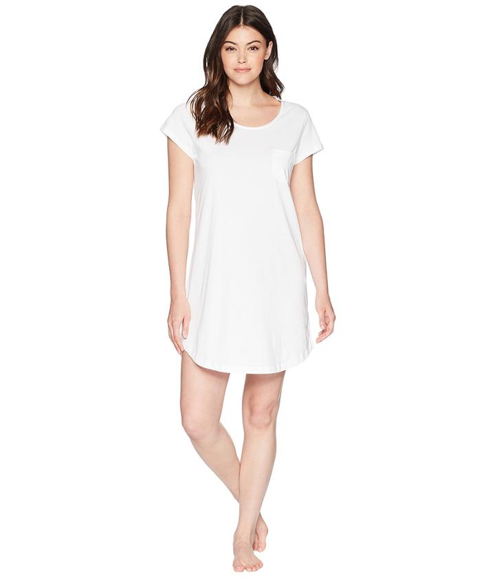 Skin Olivia Sleep Shirt (white) Women's Pajama