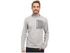 Mountain Hardwear Craggertm 1/2 Zip Top (heather Steam) Men's Long Sleeve Pullover