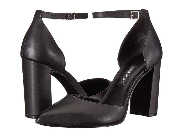Nine West Ailamina (black Leather) Women's Shoes