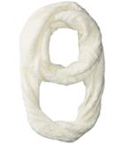 Michael Michael Kors Cable Patchwork Infinity (cream) Scarves