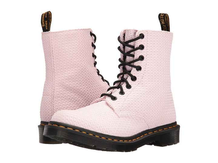 Dr. Martens Page Wc (bubble Gum Waffle Cotton) Women's Boots