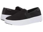 Cole Haan Grand Crosscourt Flatform (black Nubuck) Women's Shoes