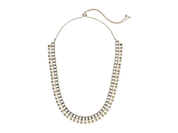 Kendra Scott Oscar Necklace (gold/smoky Crystal) Necklace