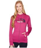 The North Face Fave 1/2 Dome Full Zip 2.0 (wild Aster Purple/galaxy Purple) Women's Sweatshirt
