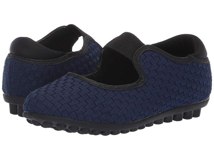 Bernie Mev. Kids Kendra (little Kid/big Kid) (navy) Girl's Shoes