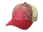 Prana La Viva Trucker Hat (carmine Pink Marrakesh) Caps