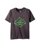 The North Face Kids Short Sleeve Reaxion 2.0 Tee (little Kids/big Kids) (graphite Grey/classic Green) Boy's T Shirt