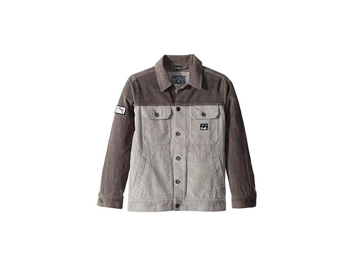 Billabong Kids The Cord Jacket (big Kids) (pewter) Boy's Jacket