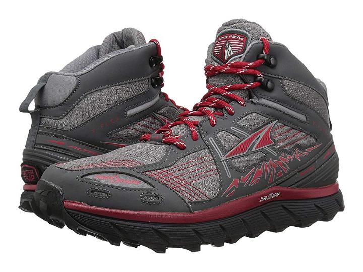 Altra Footwear Lone Peak 3.5 Mid Mesh (red) Men's Running Shoes