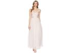 Adrianna Papell Spaghetti Strap Long Dress (pink) Women's Dress