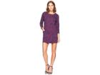 Joules Rhona Jersey Jacquard Tunic (plum Etched Botanical) Women's Blouse