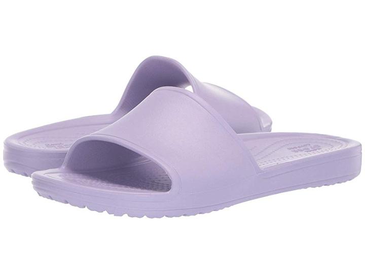 Crocs Sloane Slide (lavender) Women's Shoes