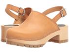 Swedish Hasbeens Jill (nature) Women's Clog/mule Shoes
