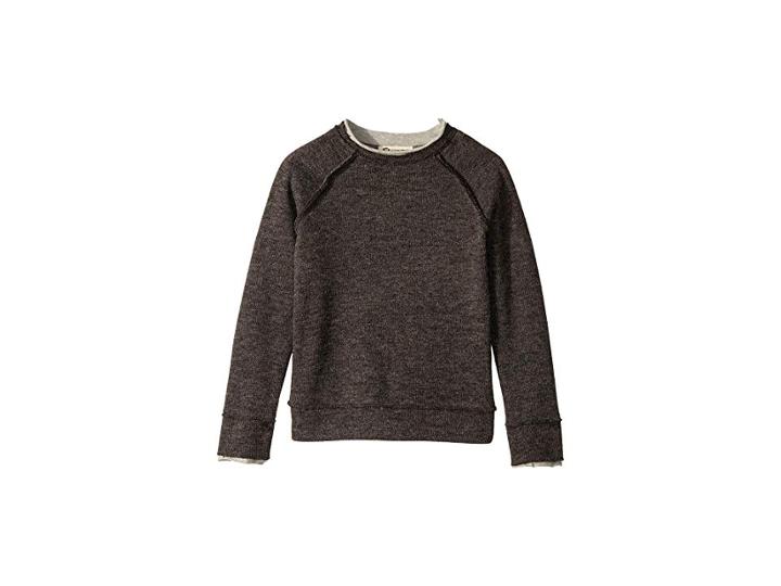 Appaman Kids Extra Soft Jackson Roll Neck Pullover Sweater (toddler/little Kids/big Kids) (charcoal) Boy's Sweater