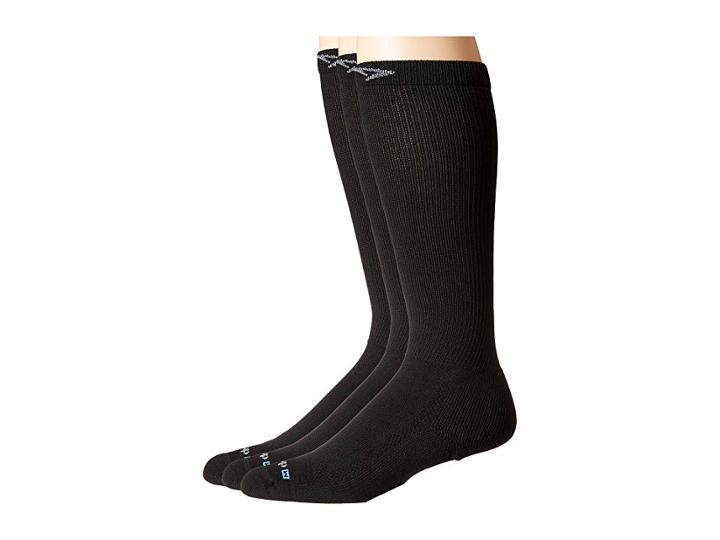 Drymax Sport Work Boot Over Calf 3-pair (black) Women's Quarter Length Socks Shoes