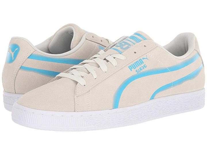 Puma Suede Classic X Hollows (vaporous Gray/hawaiian Ocean/puma White) Men's Shoes