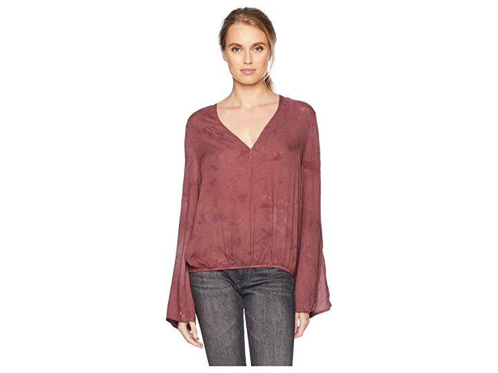 Young Fabulous & Broke Kaylin Top (jam/ice) Women's Clothing