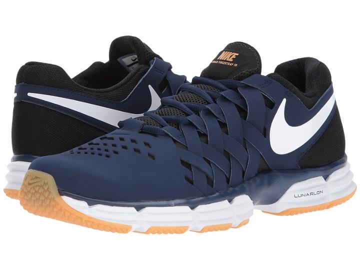 Nike Lunar Fingertrap Tr (binary Blue/white/black) Men's Shoes